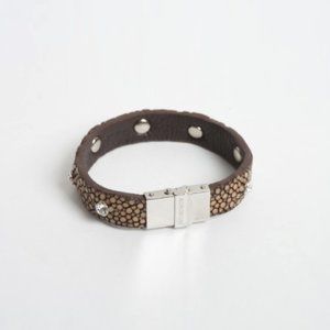 KOROKUM K26 DRACO Brown Stingray Bracelet